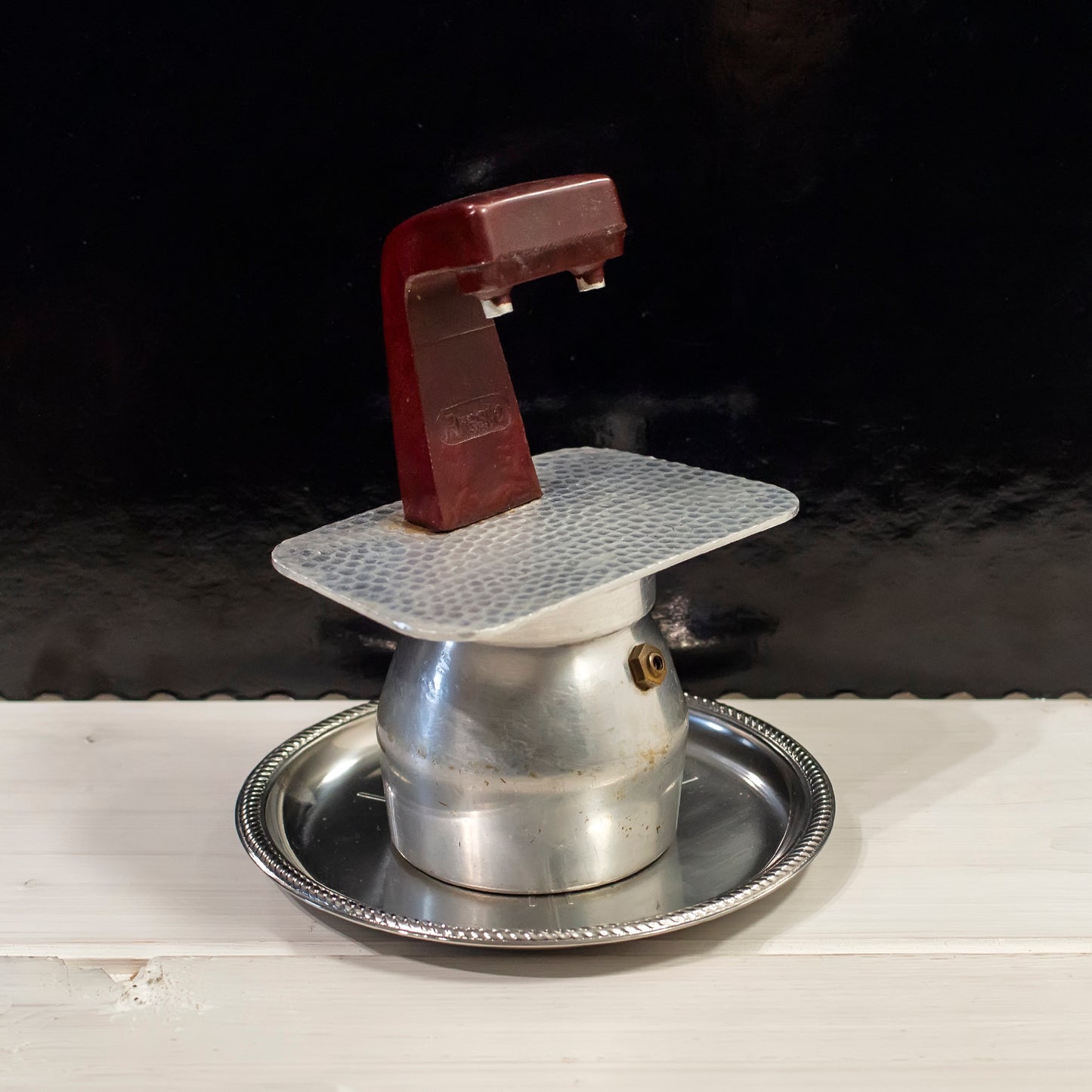 Double espresso coffee maker