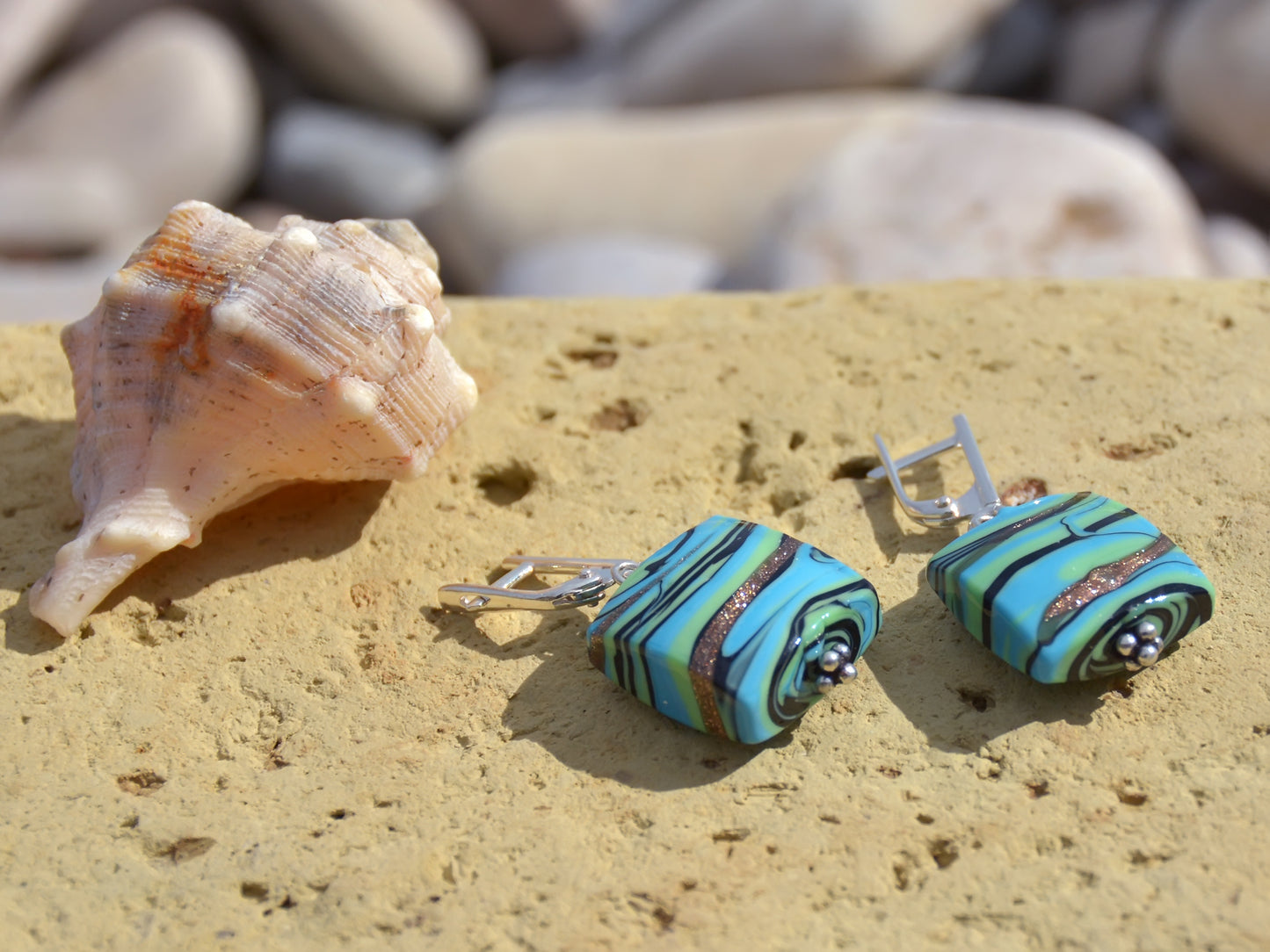 Murano earrings