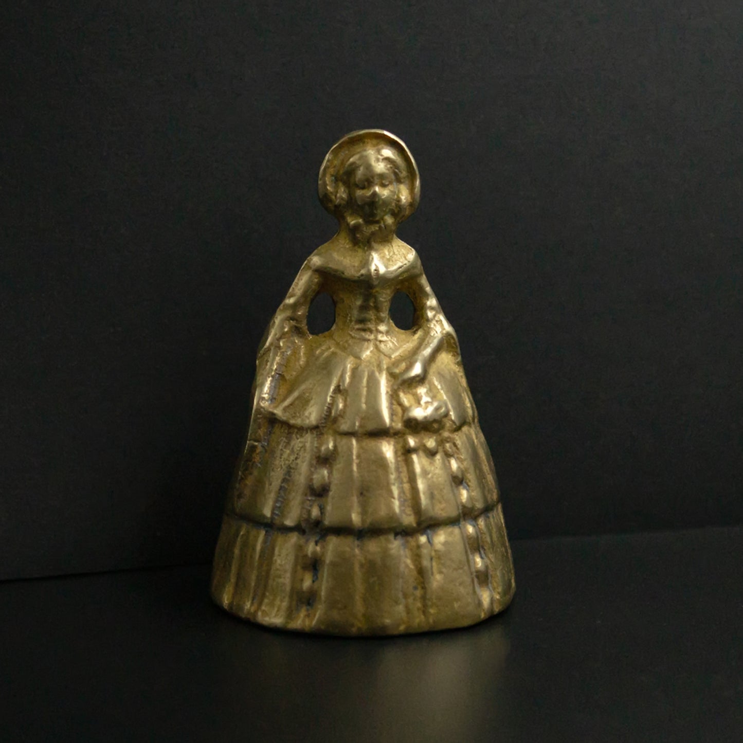 Brass lady bell