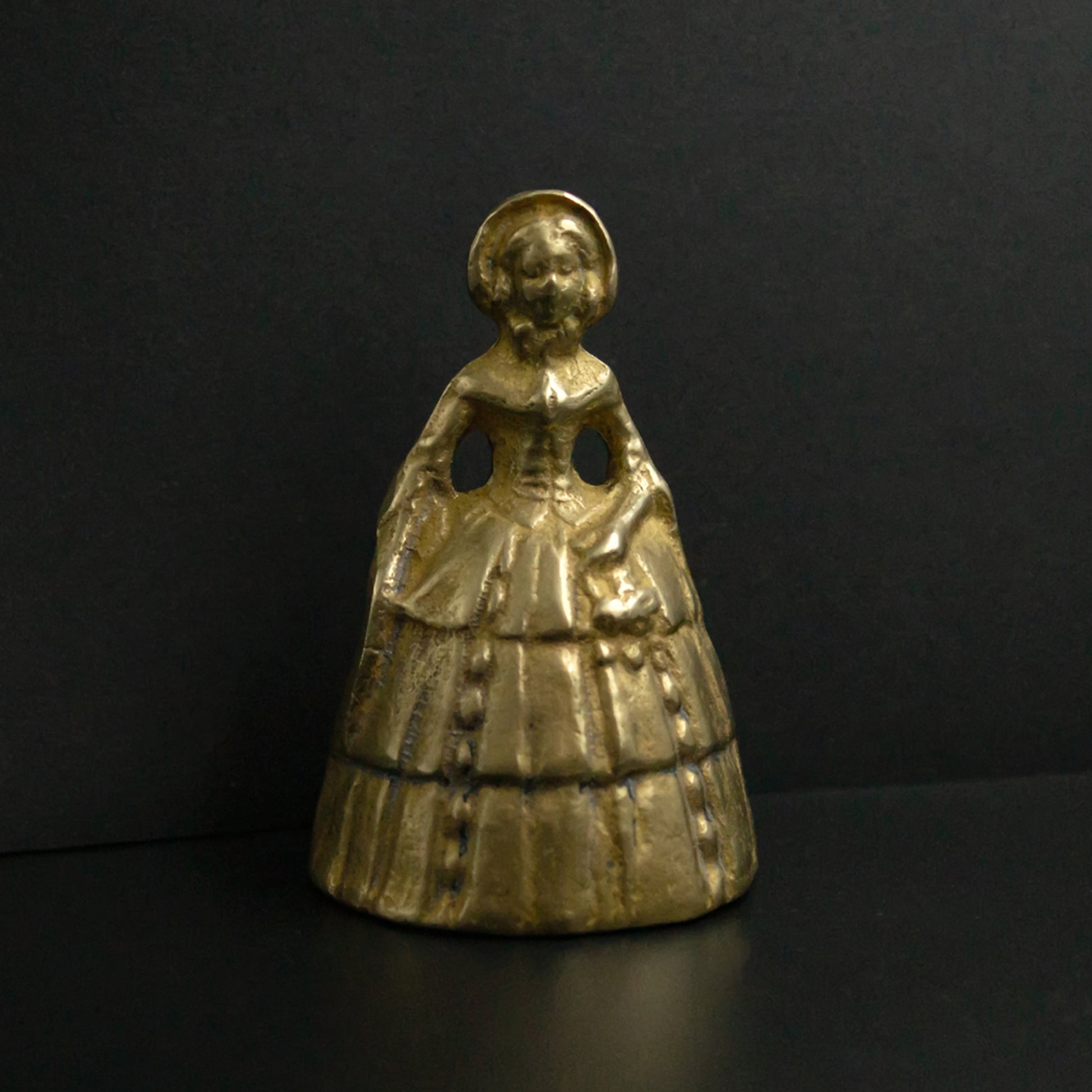 Brass lady bell