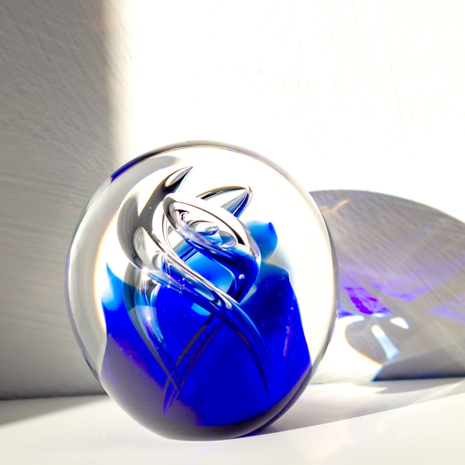 Scottish glass paperweight