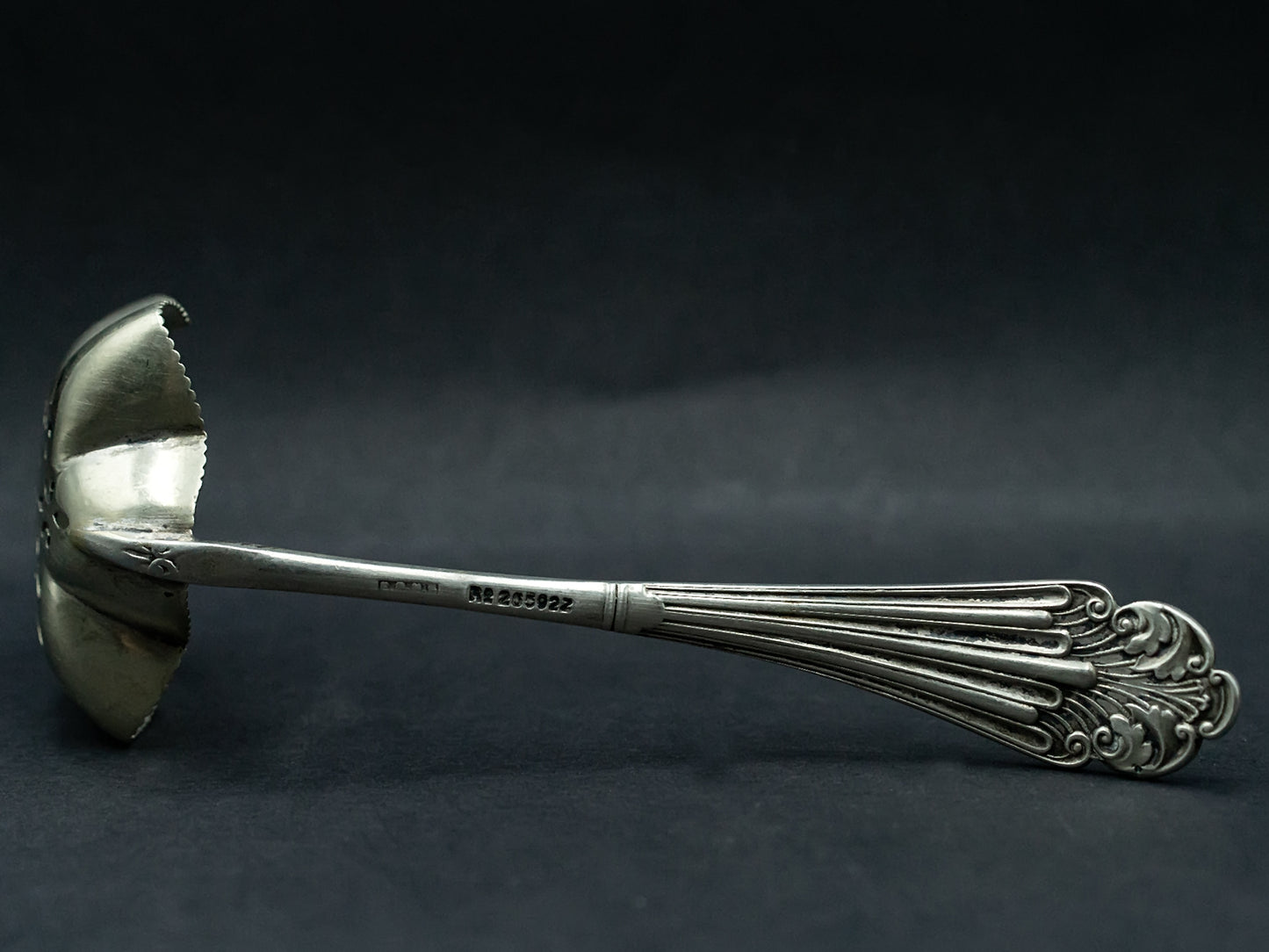 English sugar sifter spoon