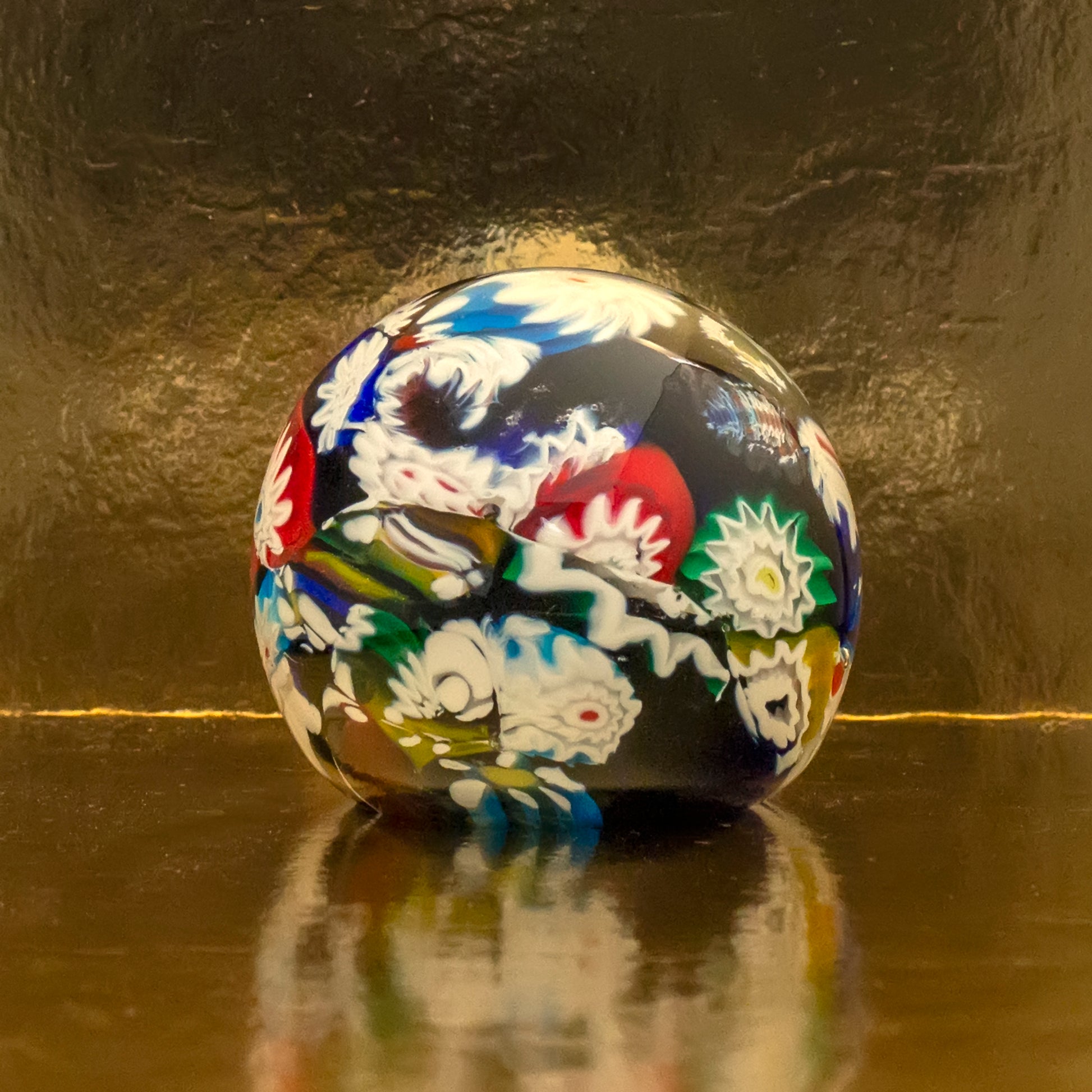 Murano glass paperweight