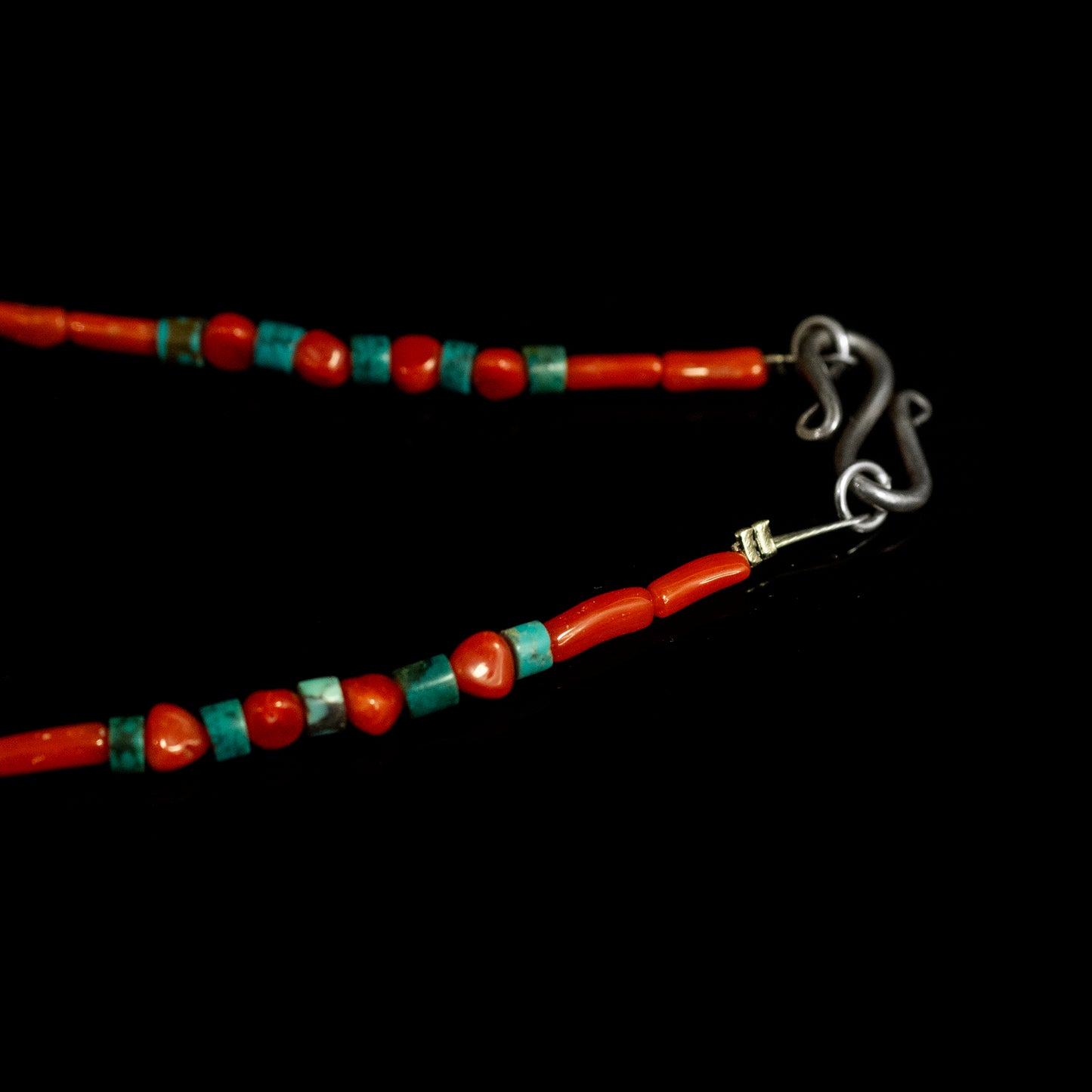 Coral & turquoise necklace