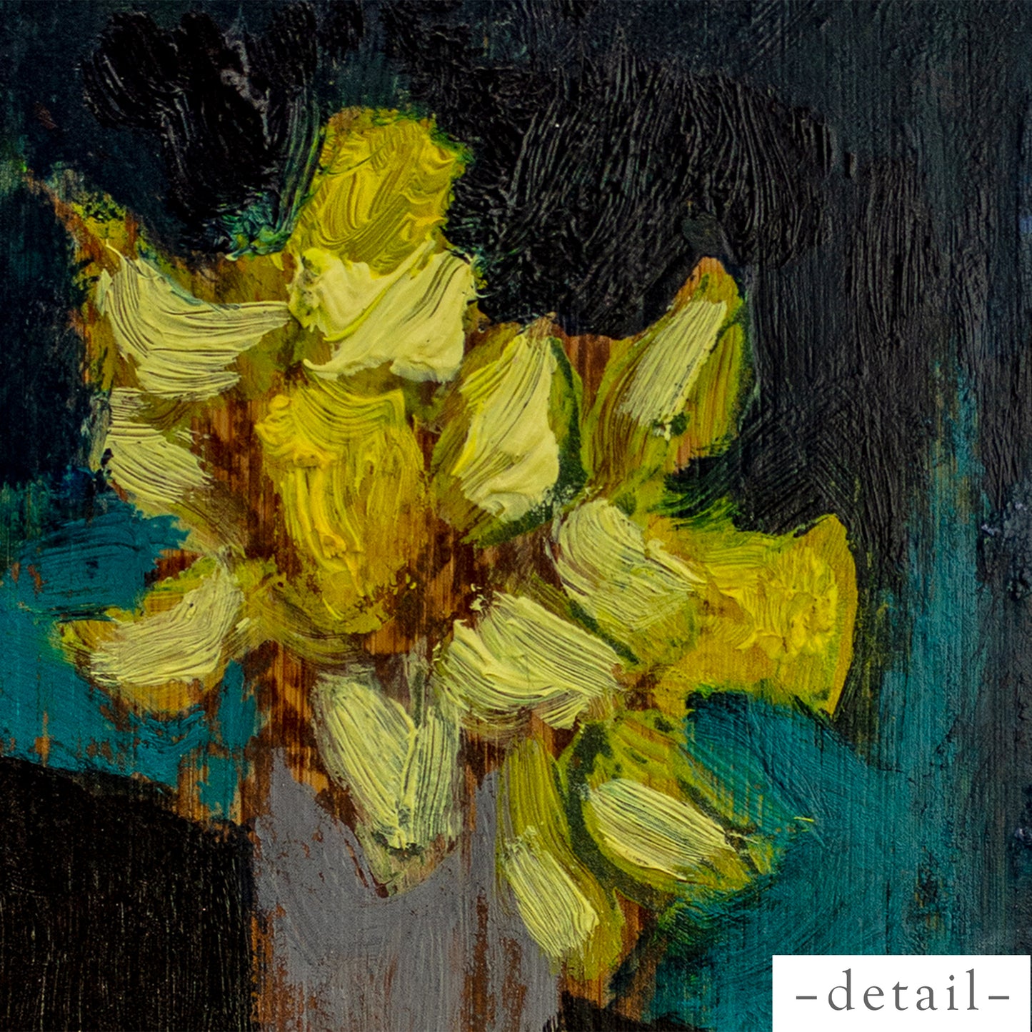 Dried Daffodils in Small Liqueur Glass