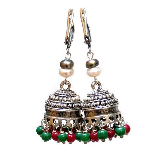 Oriental style earrings