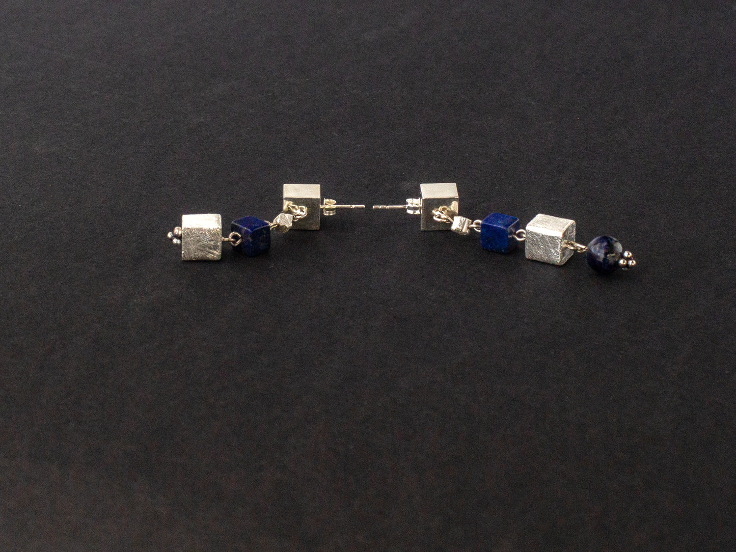 Blue lapis earrings