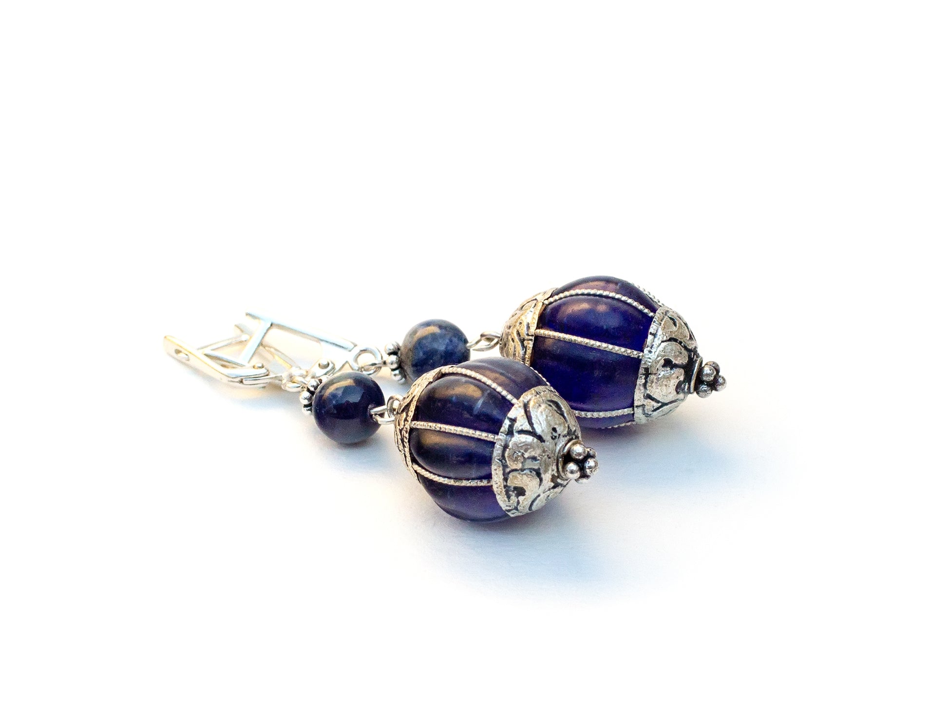 Sodalite earrings