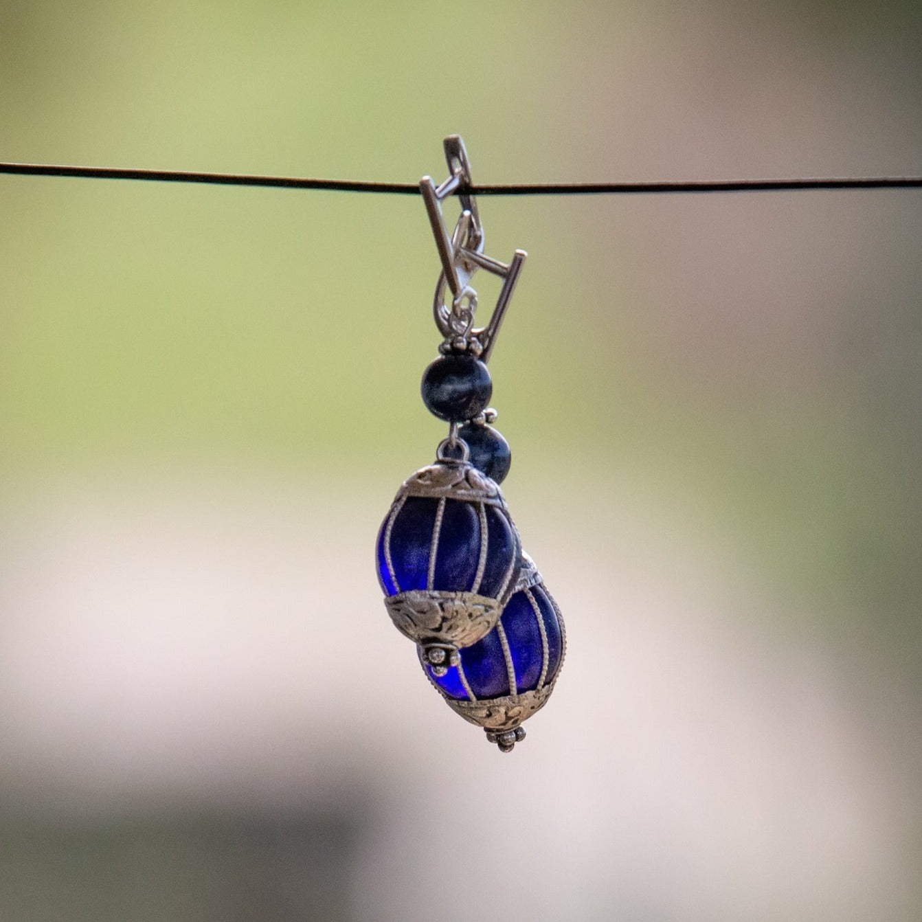 Sodalite earrings