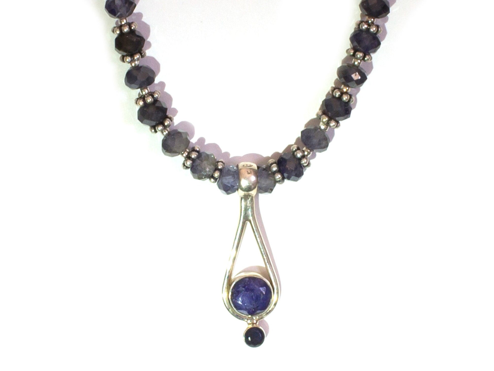 Sapphire necklace